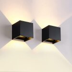 2 pi�ces applique murale led exterieur appliques murales interieures avec angle r�glable �clairage mural ...