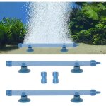 2 pi�ces aquarium air pierre tube tube de pierre � air d'aquarium bubble stone pompe accessoires pour ...