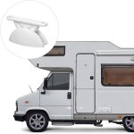 2 pi�ces arr�t de porte de caravane, retenue porte pour caravanes, camping cars(accessoires 8 vis)