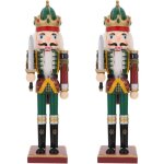 2 pi�ces artisanat figurines debout cadeaux tambour table maison f�te pain d'�pice th�me � l'int�rieur ...