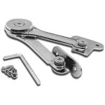 2 pi�ces ascenseur r�glable d'alliage de zinc, charni�re de support, pour porte de placard, bo�tes de ...