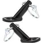 2 pi�ces attelage remorque v�lo m�tal avec boucle adaptateur robuste pour accessoires de remorque gar�on ...