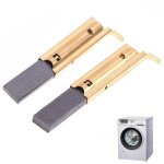 2 pi�ces balais de charbon l94mf7 pour moteurs de machines � laver � tambour, brosse de charbon de moteur ...