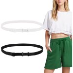 2 pi�ces bande courte r�glable pour chemises, bande chemise bande courte de chemise bande de haut court ...