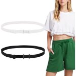 2 pi�ces bande courte r�glable pour chemises, bande chemise bande courte de chemise bande de haut court ...
