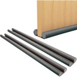 2 pi�ces bas de porte double boudin de porte pour porte, coupe - vent pour la porte, joint de porte anti ...