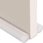 2 pi�ces bas de porte double boudin de porte pour porte, coupe - vent pour la porte, lavable et d�coupable ...