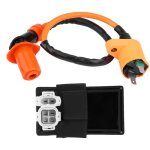 2 pièces bobine d'allumage dc cdi box kit pour kymco sym vento scooter gy6 moteur 125cc 150cc 2 pièces bobine d'allumage dc cdi box kit pour kymco sym vento scooter gy6 moteur 125cc 150cc