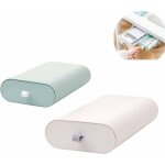 2 pi�ces bo�te de rangement invisible sous la table, tiroir de bureau, p�te de rangement organisateur ...