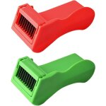 2 pi�ces broyeur de haricots, outil de coupe de l�gumes, coupe - l�gumes de voyage en plein air, accessoires ...