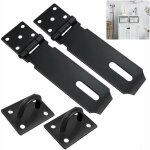 Fitags - 2 pices cadenas moraillon verrou de porte en acier inoxydable moraillon de scurit avec vis ...