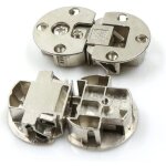 2 pi�ces charni�re d'abattant r�glable en 3d ferrure de meuble 90 degr�s, pour abattants en bois, charni�re ...