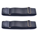 2 pi�ces chemises brassards?bracelet ajustable pour manche chemise?brassard de chemise anti - d�rapant ...