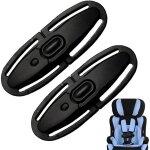 2 pices clip de sangle enfant auto, clip securite siege auto bebe chest clip ceinture de scurit voiture ...
