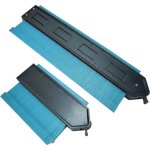 2 pi�ces copieur de contour verrouillable (12cm&25cm) tool template with pr�cis�ment copies formes irr�guli�re ...