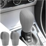 2 pi�ces couvre levier vitesse silicone, coque en silicone pommeau de levier de vitesses voiture, auto ...