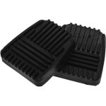 2 pi�ces lot de couvre - p�dales caoutchouc antid�rapants pour frein et tapis de p�dales de frein et ...