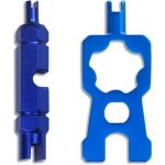 2 pi�ces d�monte obus de valve velo outil de solvant de noyau r�paration v�lo