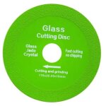 2 pices disque coupe verre, disque diamant 115 carrelage, 115x15x22. 23mm disque carrelage pour bouteille, ...