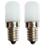 [2 pi�ces] e14 petite ampoule led 2w � vis remplacer 20w halog�ne abat - jour lumi�re blanche froide ...