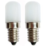 [2 pices] e14 petite ampoule led 2w  vis remplacer 20w halogne abat - jour lumire blanche froide ...
