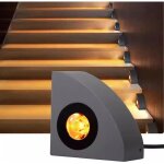 2 pi�ces �clairage ext�rieur led encastr� �tanche ip65 pour marches, escaliers et murs de jardin, terrasses ...