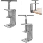 2 pi�ces ensemble mini serre joint en c, 78 mm acier inoxydable serre - joints c robustes, torsion � ...