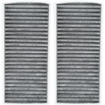 2 pices filtre de climatisation de cabine de voiture a2108300018 remplacement convient pour mercedes ...