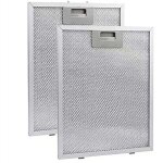 2 pi�ces filtres de hotte cuisine filtre d'a�ration d'extracteur en m�tallique 320x260mm hottes � graisse ...