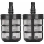 2 pi�ces filtre de tuyau d'arrosage, filtre � cr�pine de pompe � eau cr�pine de cryptage � double couche ...