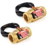 2 pi�ces g3 / 4 capteur de d�bit d'eau, capteur de d�bit d'eau 3 / 4'' d�bitm�tre, capteur de d�bit d'eau ...