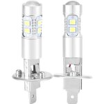 2 pi�ces h1 led de voiture super blanc kit d'ampoules de brouillard lumi�re conduite brouillar 100w