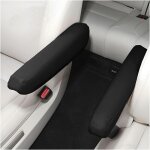 2 pi�ces housse d'accoudoir de voiture, couverture cuir microfibre d'accoudoir de si�ge avant voiture, ...
