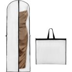 2 pices housse vetements  suspendre 180x60cm, pliable housses de vtements, anti poussire impermables ...