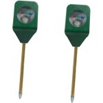 2 pi�ces humidim�tre du sol hygrom�tre capteur ph - m�tre du sol dispositif de test du sol humidim�tre ...