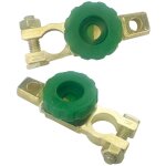 2 pi�ces interrupteur de d�connexion universel pour batterie, coupe circuit 12v / 24v, pour pointes d'�lectrod ...