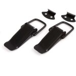 2 pices loquet  ressort bascule acier inoxydable, fermeture  levier, loquet  bascule, fermoir, pour ...