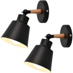 2 pi�ces luminaires moderne e27 edison applique murale industrielle en m�tal loft lampe pour caf� bar ...