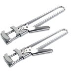 2 pi�ces ouvre boite de conserve, ouvre bocal manuel r�glable en acierinoxydable, ouvre bouteille pour ...