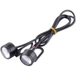 2 pi�ces / paire moto led lumi�re stroboscopique eagle eye flash 12 v avertissement frein bo�tier en ...
