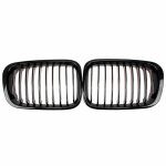 2 pi�ces de pare - chocs avant capot rein calandre course calandre remplacement pour bmw s�rie 3 e46 ...