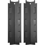 2 pi�ces plaque chauffante pour gril � gaz en acier inoxydable barbecue pi�ces, grille de protection ...