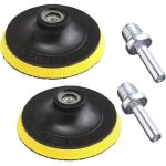 2 pi�ces plateaux de pon�age, disques abrasifs velcro, plaque de pon�age, fermeture auto - agrippante, ...