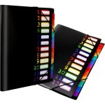 2 pi�ces pochette a4 avec 12 compartiments classeur plastique transparent trieur porte documents bureau ...