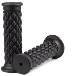 2 pi�ces poign�e de guidon moto, poign�es moto universelles poign�es de guidon antid�rapant en caoutchouc, ...