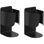 2 pi�ces porte brosse � dents �lectrique, organisateur de dentifrice mural autocollant en acier inoxydable ...