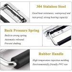 2 pi�ces porte en m�tal extracteur poign�e, poign�e pliante � ressort, poign�e de coffre en m�tal, caisse ...