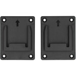 2 pi�ces porte - outil dock support de montage de batterie coque abs support de fixation de stockage ...