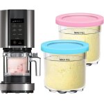 2 pi�ces pot pour ninja creami machine � cr�me glac�e, r�cipient � cr�me glac�e compatibles avec ninja ...