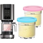 2 pi�ces pot pour ninja creami machine � cr�me glac�e, r�cipient � cr�me glac�e compatibles avec ninja ...
